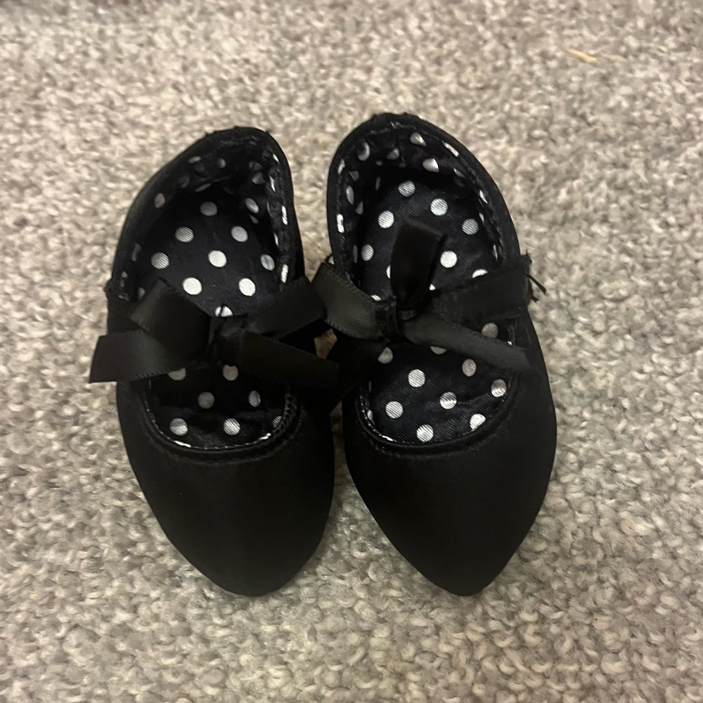SHEIN Baby Girl Black Heels size 1/newborn- $5